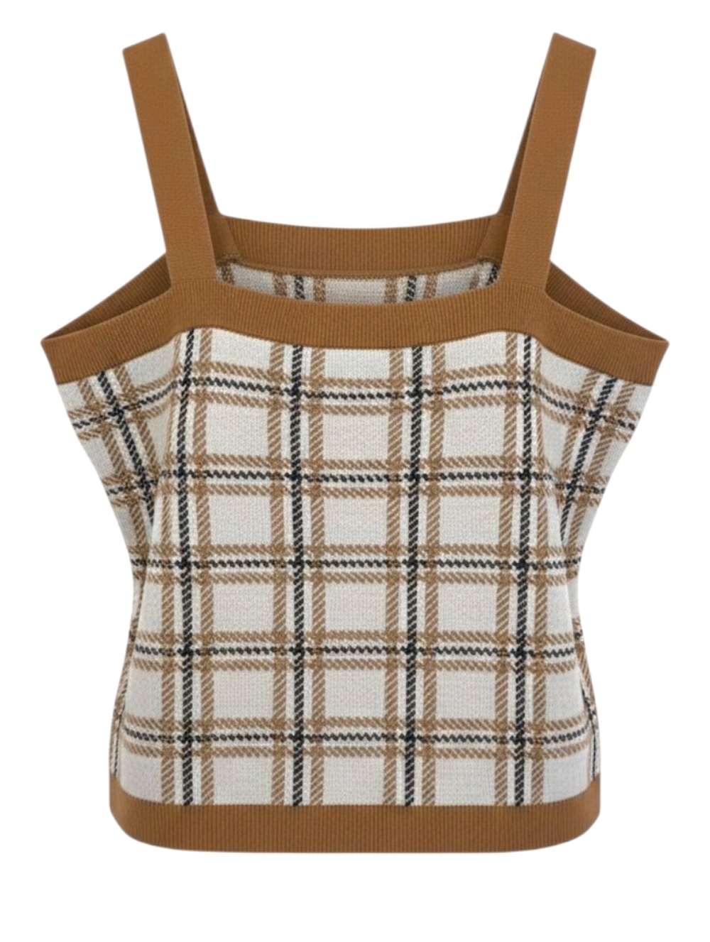LOFT Heritage Check Cotton Sweater Tank | Size Large | EUC - Picture 2 of 7